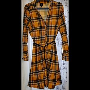 Funky plaid dress 👗